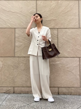 「URBAN RESEARCH ROSSO WOMEN（アーバンリサーチ　ロッソ）のアイテム」を使った、matsudaさん（レディース・162cm）の春コーディネート