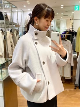「GIANNI CHIARINI（ジャンニ キアリーニ）のアイテム（ハンドバッグ）」を使った、matsudaさん（レディース・162cm）の秋コーディネート