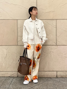 matsudaさん（レディース・162cm）の春コーディネート