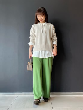 matsudaさん（レディース・162cm）の冬コーディネート