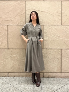 「URBAN RESEARCH ROSSO WOMEN（アーバンリサーチ　ロッソ）のアイテム」を使った、matsudaさん（レディース・162cm）の秋コーディネート