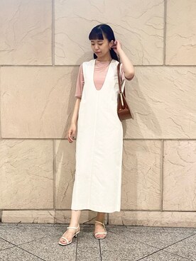 「URBAN RESEARCH ROSSO」｜「アイテム（アクセサリー）」を使った、matsuさん（レディース・162cm）の夏コーディネート