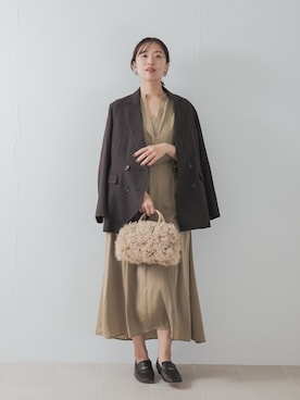 「URBAN RESEARCH ROSSO WOMEN（アーバンリサーチ　ロッソ）のアイテム」を使った、matsudaさん（レディース・162cm）の秋コーディネート