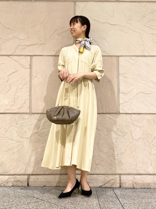 ロベページ セール】ポケットデザインVネックワンピース（ワンピース）｜URBAN