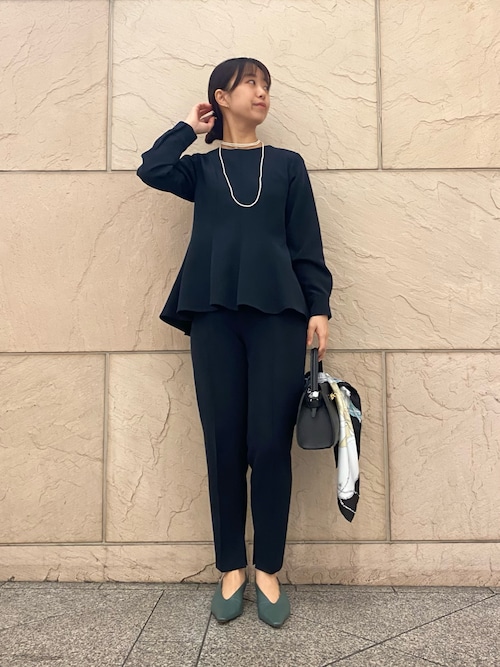 WEB/一部店舗限定』『SHORT/TALLサイズあり』ペプラムブラウス+