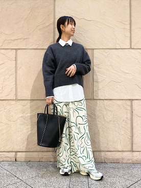 matsudaさん(レディース・162cm)の冬コーディネート