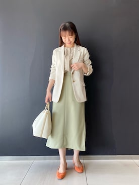 matsudaさん（レディース・162cm）の春コーディネート