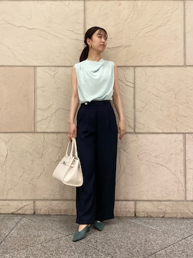「URBAN RESEARCH ROSSO WOMEN（アーバンリサーチ　ロッソ）のアイテム」を使った、matsudaさん（レディース・162cm）の春コーディネート