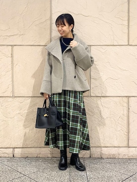 matsudaさん（レディース・162cm）の冬コーディネート