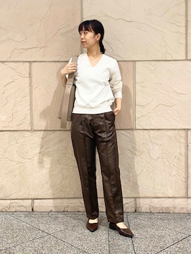 matsudaさん（レディース・162cm）の秋コーディネート