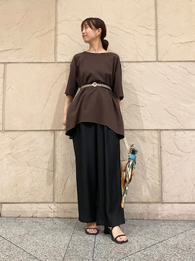 「20代後半」｜matsuさん（レディース・162cm）の夏コーディネート