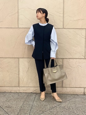 matsudaさん（レディース・162cm）の冬コーディネート