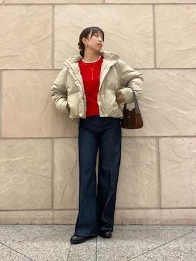 「URBAN RESEARCH ROSSO WOMEN（アーバンリサーチ　ロッソ）のアイテム」を使った、matsudaさん（レディース・162cm）の冬コーディネート