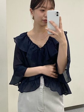 「URBAN RESEARCH ROSSO WOMEN（アーバンリサーチ　ロッソ）のアイテム」を使った、matsudaさん（レディース・162cm）の春コーディネート