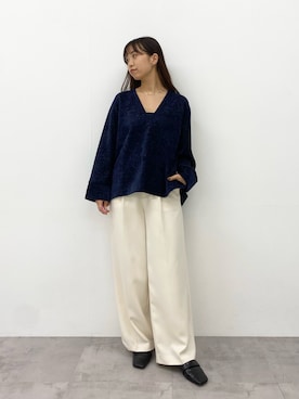 「URBAN RESEARCH ROSSO WOMEN（アーバンリサーチ　ロッソ）のアイテム」を使った、matsudaさん（レディース・162cm）の冬コーディネート