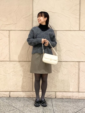 「URBAN RESEARCH ROSSO」｜matsuさん（レディース・162cm）の冬コーディネート