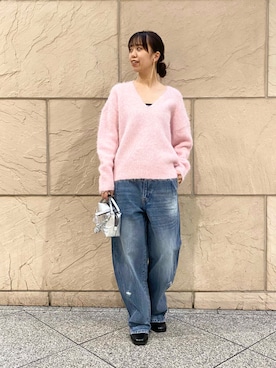 「YENN（イエン）のアイテム」を使った、matsudaさん（レディース・162cm）の秋コーディネート