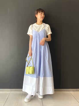 「LEE MATHEWS（リーマシュー）のアイテム」を使った、matsudaさん（レディース・162cm）の春コーディネート