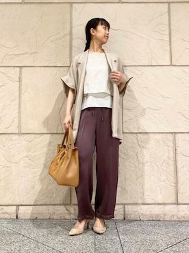 matsudaさん（レディース・162cm）の夏コーディネート