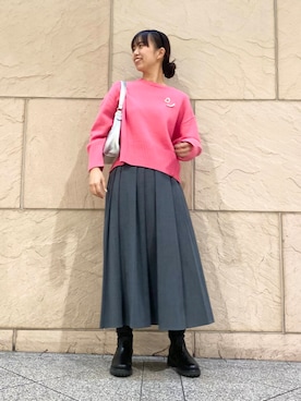 matsudaさん（レディース・162cm）の冬コーディネート