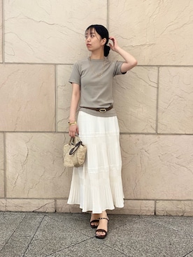 matsudaさん（レディース・162cm）の春コーディネート