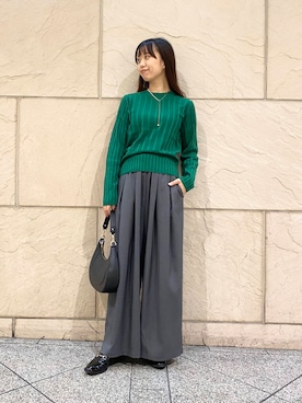 matsudaさん（レディース・162cm）の秋コーディネート