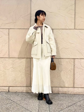 matsudaさん（レディース・162cm）の秋コーディネート