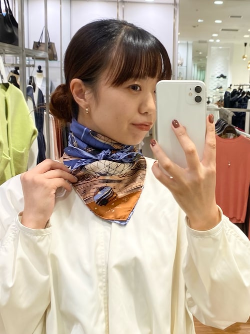 ブラウス シャツ クロップドバルーンブラウス レディース