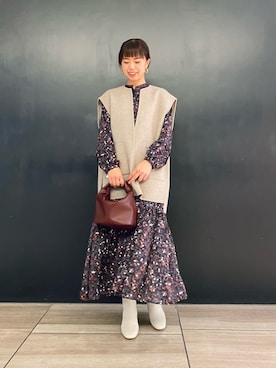 matsudaさん（レディース・162cm）の秋コーディネート