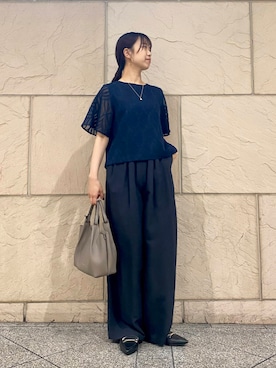 「20代後半」｜「アイテム（アクセサリー）」を使った、matsuさん（レディース・162cm）の夏コーディネート