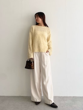 matsudaさん（骨格ウェーブ・レディース・162cm）の秋コーディネート