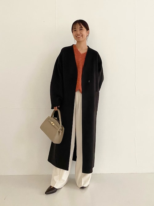 WEB限定』Vネックカーブスリーブニット（ニット/セーター）｜URBAN