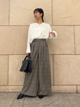 「URBAN RESEARCH ROSSO WOMEN（アーバンリサーチ　ロッソ）のアイテム」を使った、matsudaさん（レディース・162cm）の秋コーディネート