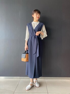 matsudaさん（レディース・162cm）の春コーディネート