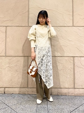 「URBAN RESEARCH ROSSO」｜matsuさん（レディース・162cm）の冬コーディネート
