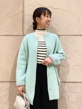 「URBAN RESEARCH ROSSO（アーバンリサーチロッソ）のGIANNI CHIARINI　ALIFA（ハンドバッグ）」を使った、matsudaさん（レディース・162cm）の秋コーディネート