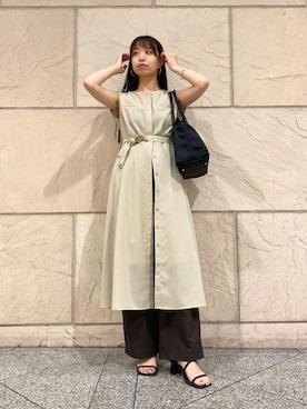 「20代後半」｜matsuさん（レディース・162cm）の夏コーディネート