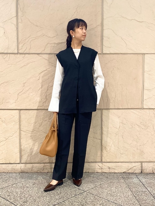 美品✨　ロロピアーナ　ジュンメン　セットアップ　スーツ　アジャスター付パンツ　M 楽天市場】パンツスーツ セットアップ 全2色 【ジャケット+