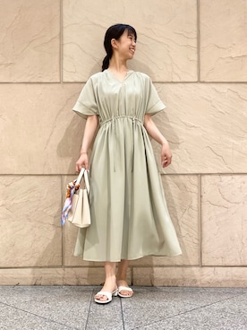 「URBAN RESEARCH ROSSO」｜「アイテム（財布/小物）」を使った、matsuさん（レディース・162cm）の春コーディネート