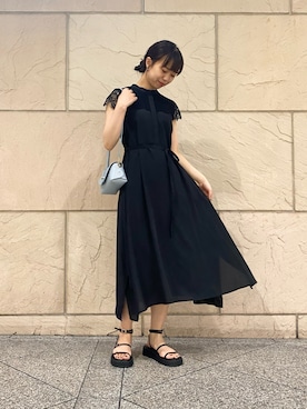 「URBAN RESEARCH ROSSO WOMEN（アーバンリサーチ　ロッソ）のアイテム（サンダル）」を使った、matsuさん（レディース・162cm）の春コーディネート