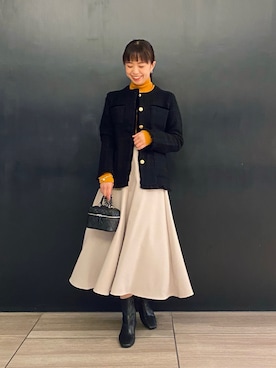 matsudaさん(レディース・162cm)の冬コーディネート