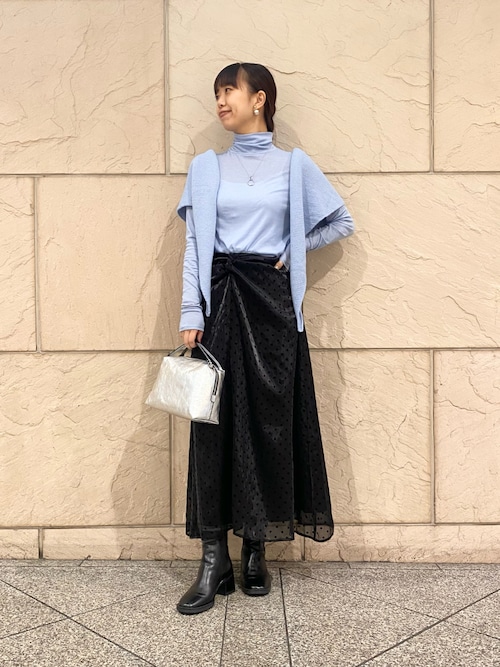 セール】ドットフロッキーフレアスカート（スカート）｜URBAN RESEARCH