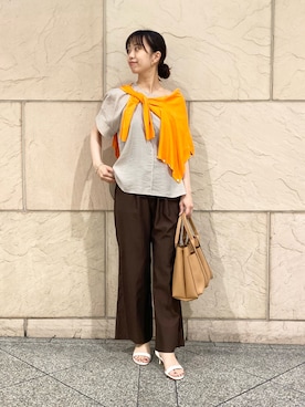 matsudaさん（レディース・162cm）の夏コーディネート