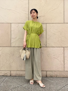 「URBAN RESEARCH ROSSO WOMEN（アーバンリサーチ　ロッソ）のアイテム」を使った、matsudaさん（レディース・162cm）の春コーディネート