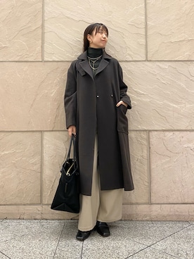 matsudaさん（レディース・162cm）の冬コーディネート