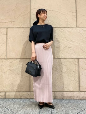 「アイテム（パンプス）」を使った、matsuさん（レディース・162cm）の夏コーディネート