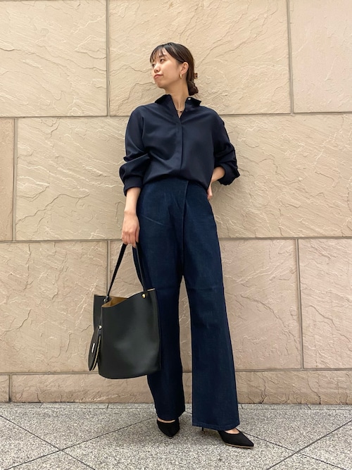 セール】『別注』Lee×ROSSO FRONT TUCK DENIM PANTS（デニムパンツ