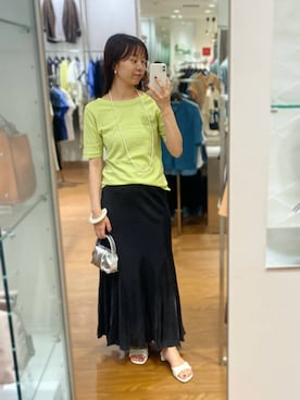 「20代後半」｜matsuさん（レディース・162cm）の夏コーディネート
