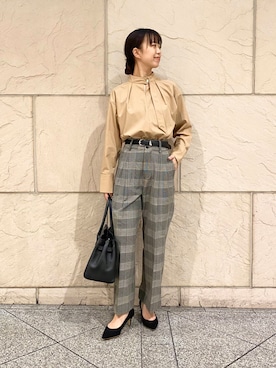 matsudaさん（レディース・162cm）の秋コーディネート