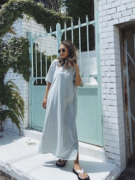 「おしゃれ」｜esutoreja    公式さん（レディース・155cm）の夏コーディネート